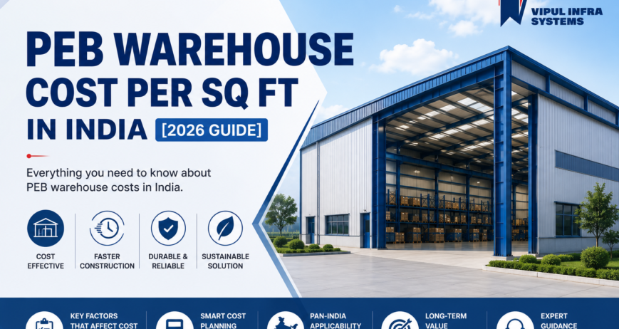 PEB warehouse cost per sq ft in India [2026 guide]