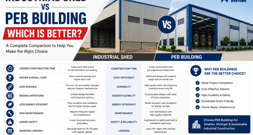 Industrial Shed vs PEB Bulding Which Is Better