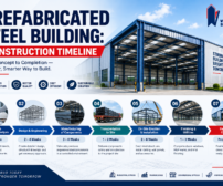 Prefabricated Steel Building Construction Timeline